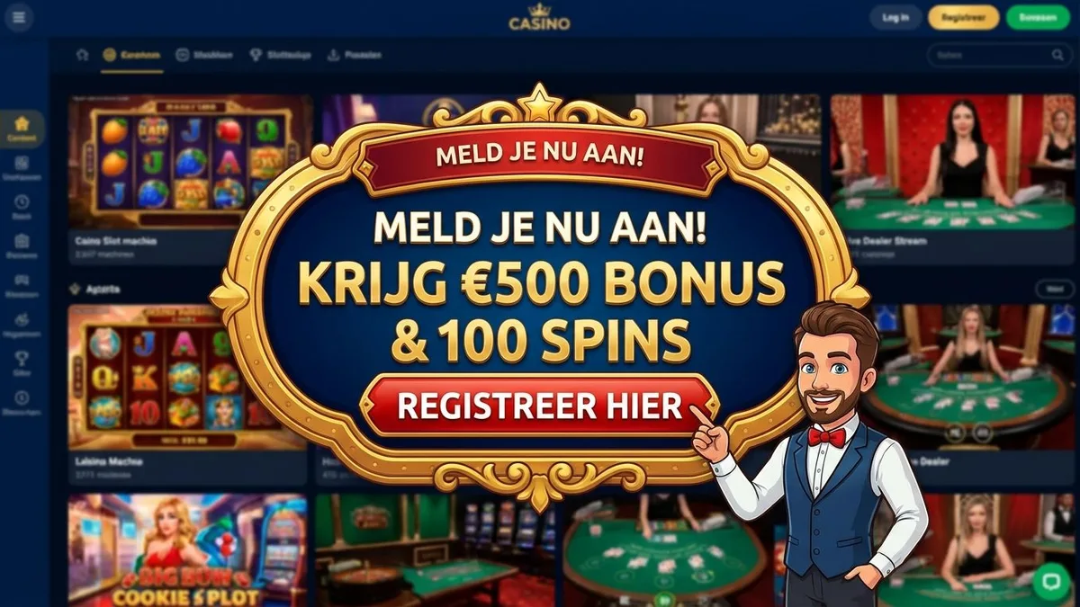 Aanmelden met bonus